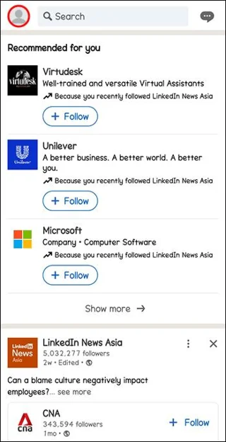 Как да промените основния имейл адрес на акаунт в LinkedIn