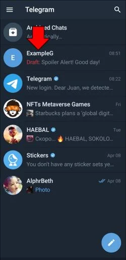Как да използвате етикета спойлер в Telegram