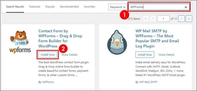 WordPress: Πώς να προσθέσετε μια φόρμα επικοινωνίας