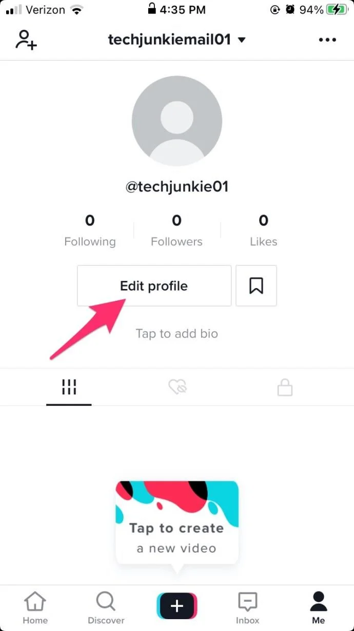 Как да добавите своя Instagram към TikTok