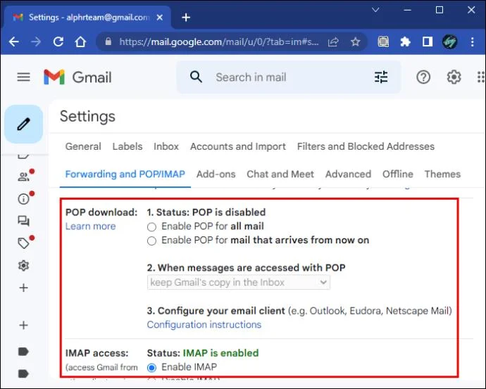 Как да коригирате Gmail, който не получава имейли