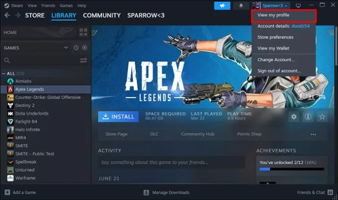 Jak skrýt hry před přáteli ve službě Steam
