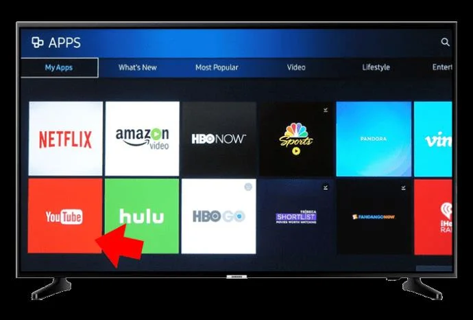 Πώς να κατεβάσετε το YouTube σε μια τηλεόραση Samsung