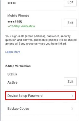 Как да включите или изключите 2FA на PS4