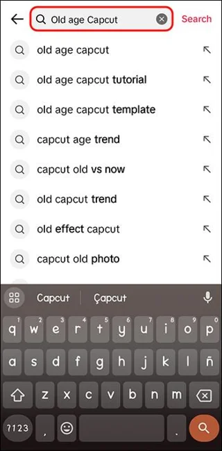 Как да използвате възрастовия филтър CapCut