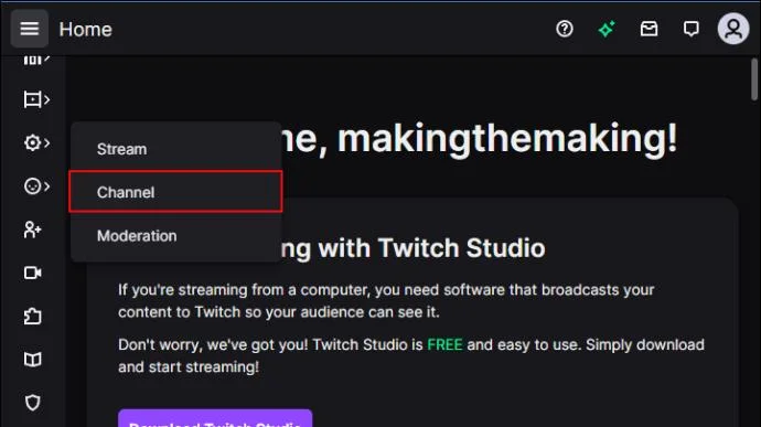Πώς να φτιάξετε ένα πρόγραμμα στο Twitch