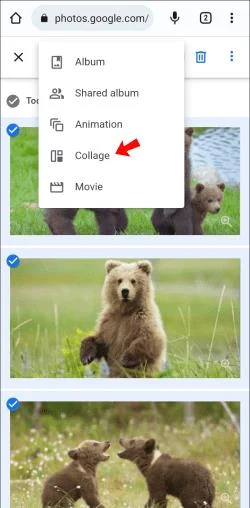 Jak kombinovat fotografie na zařízení Android