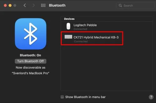 Как да изключите Bluetooth клавиатура от Mac