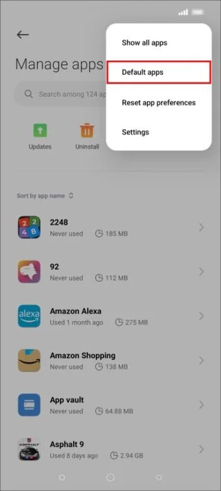 Как да промените приложенията по подразбиране на MIUI устройство