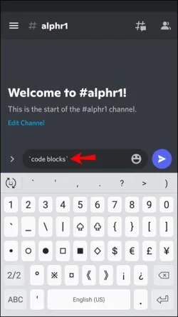 Πώς να χρησιμοποιήσετε μπλοκ κώδικα στο Discord