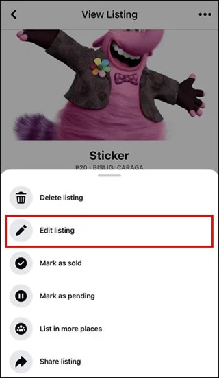 Как да промените реда на снимките във Facebook Marketplace