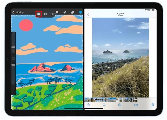 Как да използвате разделен екран на iPad