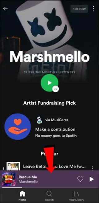 Как да повтаряте песни в Spotify