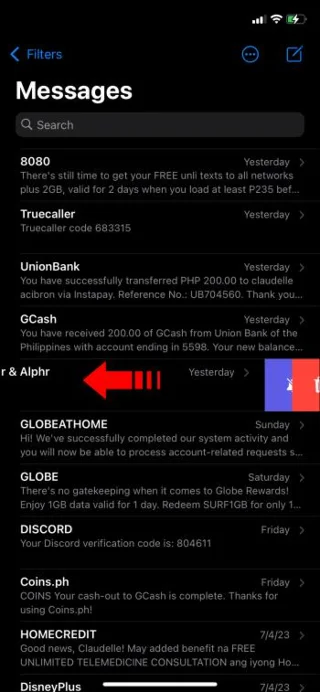 Как да скриете предупрежденията за IMessage