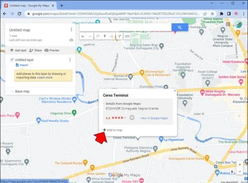 Как да нарисувате кръг с определен радиус в Google Maps