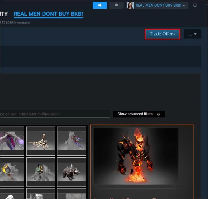 Jak zveřejnit inventář ve službě Steam