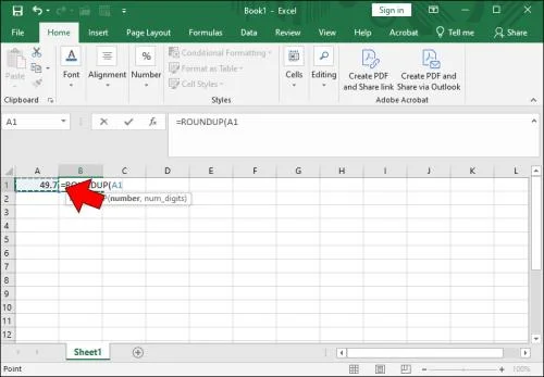 Как да закръглим в Excel