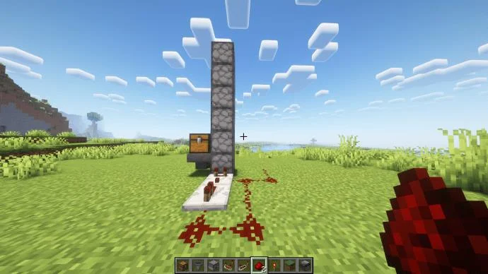 Как да накарате бункерите да се издигнат в Minecraft