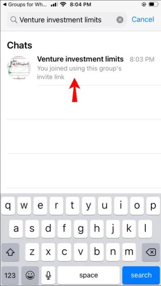 Как да намерите група в WhatsApp