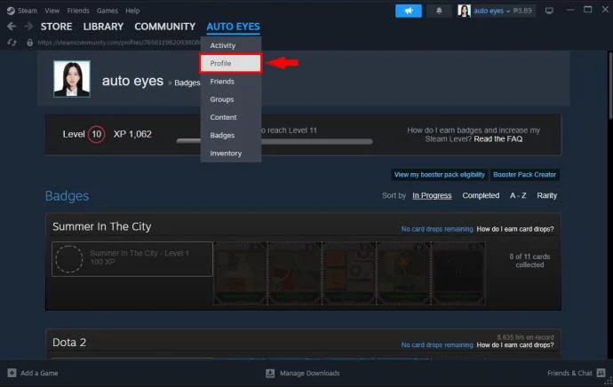 Как да получите нива в Steam