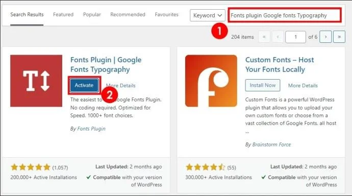 WordPress: Как да промените шрифта