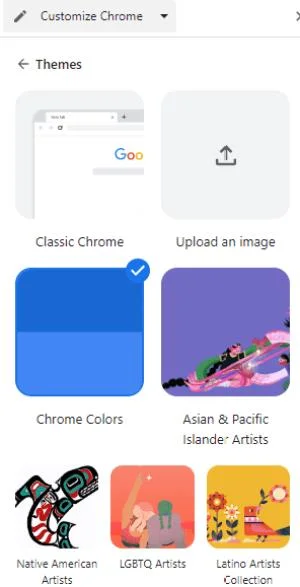 Как да промените цвета на раздела в Chrome