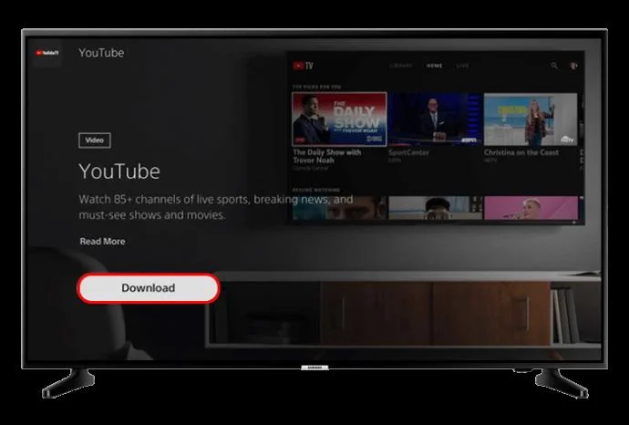 Πώς να κατεβάσετε το YouTube σε μια τηλεόραση Samsung