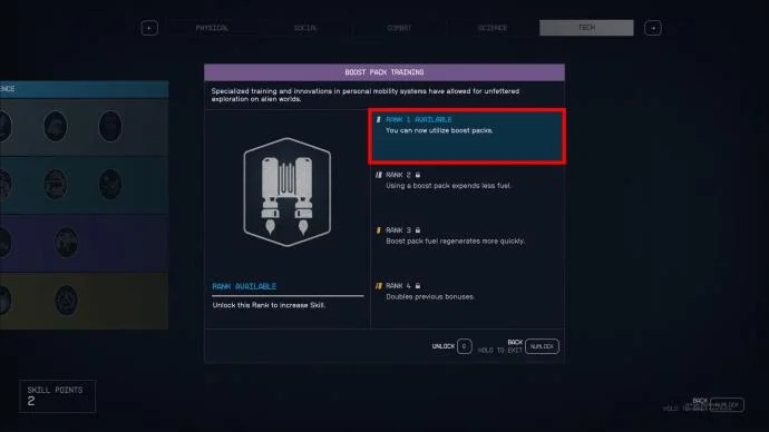 Πώς να χρησιμοποιήσετε ένα Jetpack στο Starfield