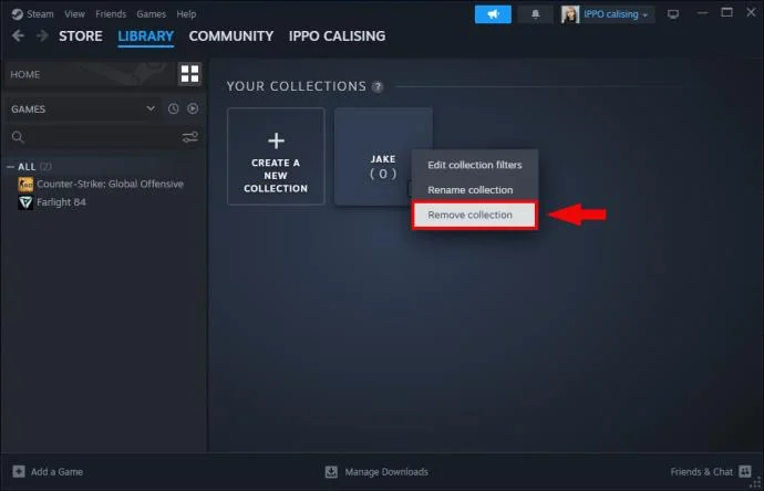 Как да направите колекция в Steam