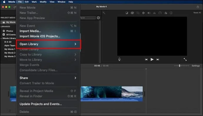 Πώς να αποθηκεύσετε ένα έργο στο IMovie