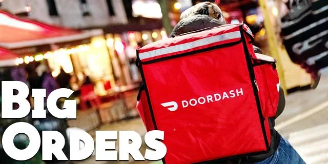 Как да получавате големи поръчки с DoorDash