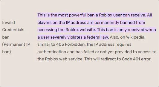 Как да видите забранени акаунти в Roblox