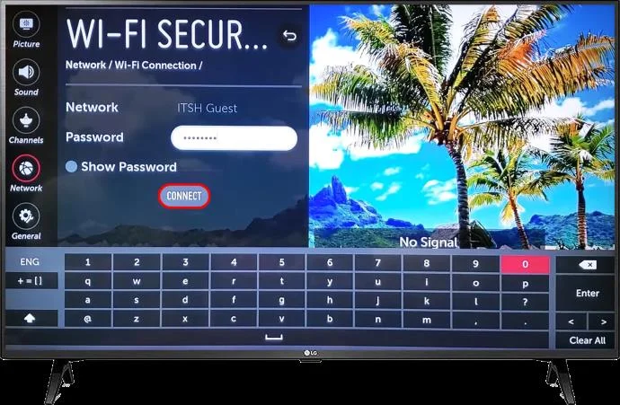 Πώς να ενεργοποιήσετε τη σύνδεση Wi-Fi σε μια τηλεόραση LG
