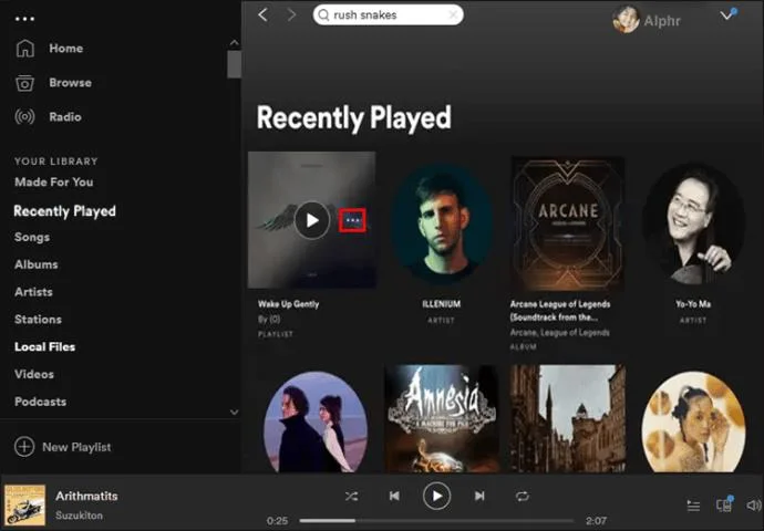 Как да изчистите списъка с наскоро възпроизведени в Spotify