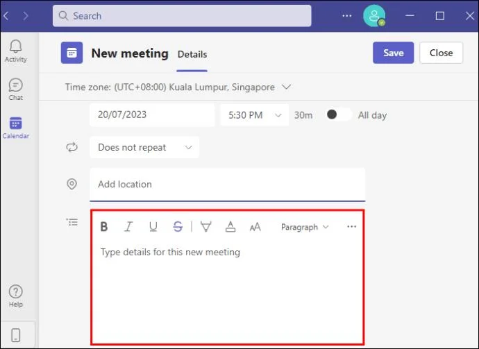 Как да организирате среща в Microsoft Teams