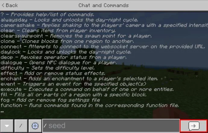 Как да намерите семето на Minecraft сървър