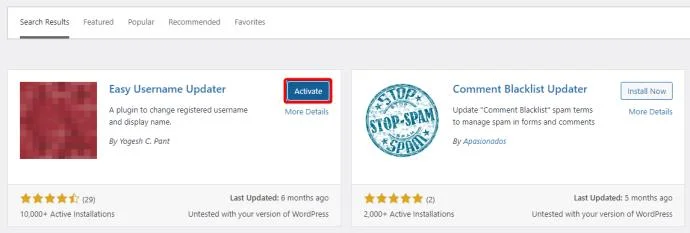 Как да промените потребителското си име в WordPress
