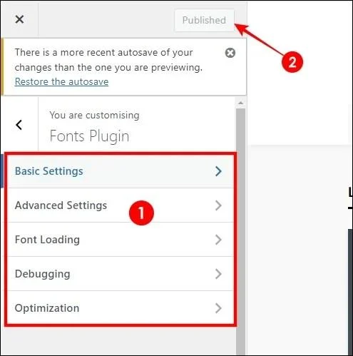WordPress: Как да промените шрифта