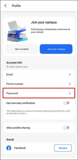 Как да нулирате парола в GroupMe
