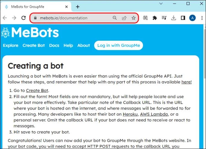 Безплатни GroupMe ботове