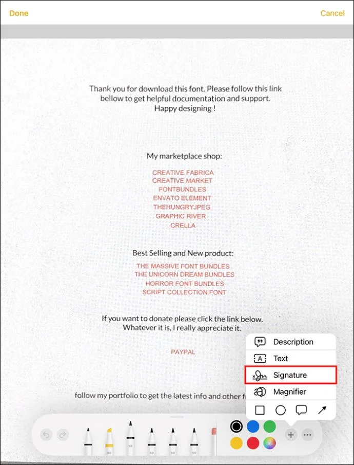 Πώς να σαρώσετε ένα έγγραφο σε PDF με τις σημειώσεις της Apple