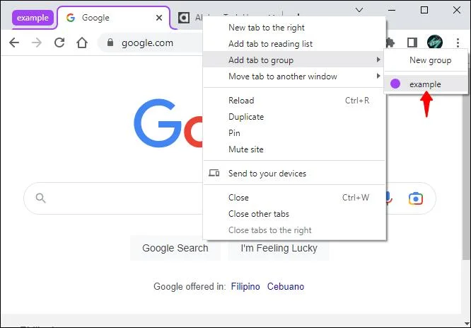 Как да промените цвета на раздела в Chrome