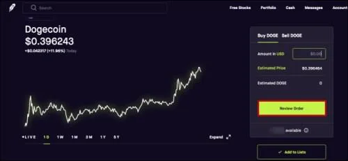 Как да закупите Premarket в Robinhood