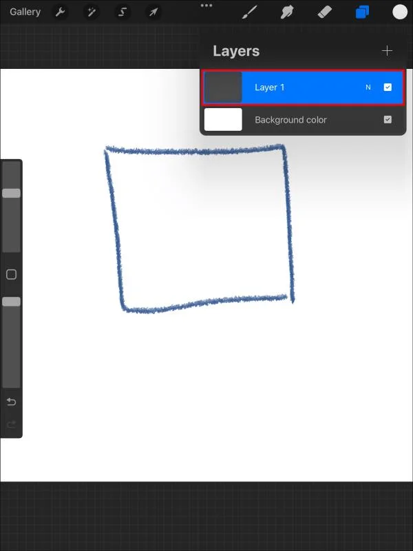 Kā lietot aizpildījuma krāsu Procreate