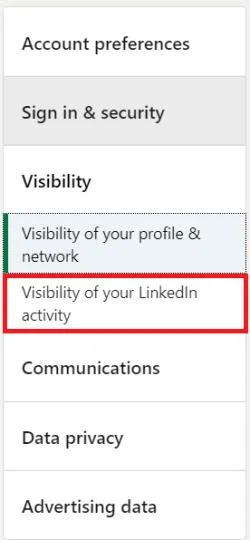 Πώς μπορώ να αλλάξω το προφίλ μου στο LinkedIn χωρίς να ειδοποιώ τις συνδέσεις;
