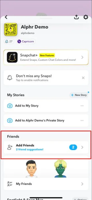 Πώς να βρείτε διαγραμμένους φίλους στο Snapchat