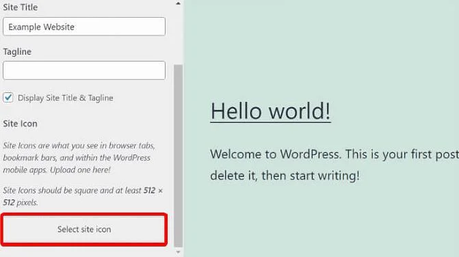 Πώς να προσθέσετε Favicon σε έναν ιστότοπο WordPress