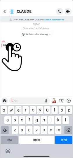 Как да изтриете всички DM в Snapchat