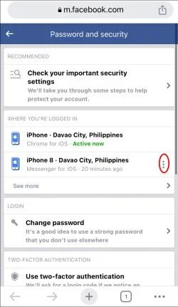 Πώς να αποσυνδεθείτε από το Facebook Messenger