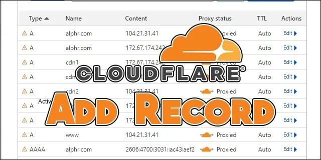 Cloudflare: Как да добавите TXT запис